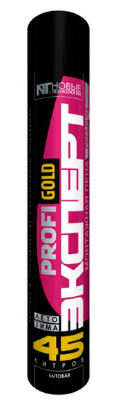 ЭКСПЕРТ Пена монтажная 45 литров бытовая