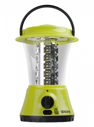 Фонарь кемпинг ФAZA AccuF5-L36-gn зеленый 2851000