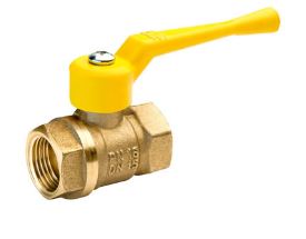 Кран шаровый газовый (БОЛОГОЕ) d32 в/в рычаг