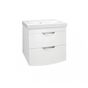 Тумба СОЛО 60/2 подвесная с Умывальником COMO-60
