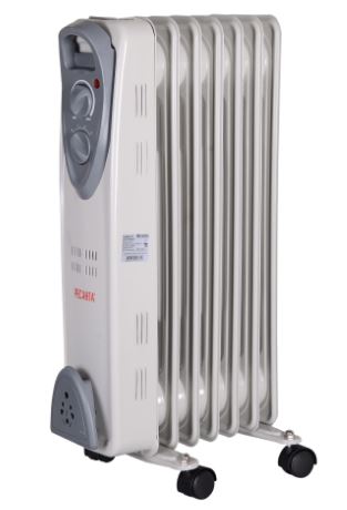 Масляный радиатор Ресанта ОМ-7Н 1,5кВт
