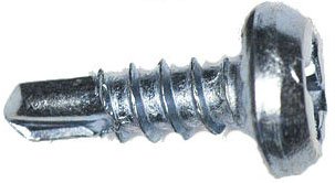 Саморез семечка цинк 3,8х11мм (со сверлом)