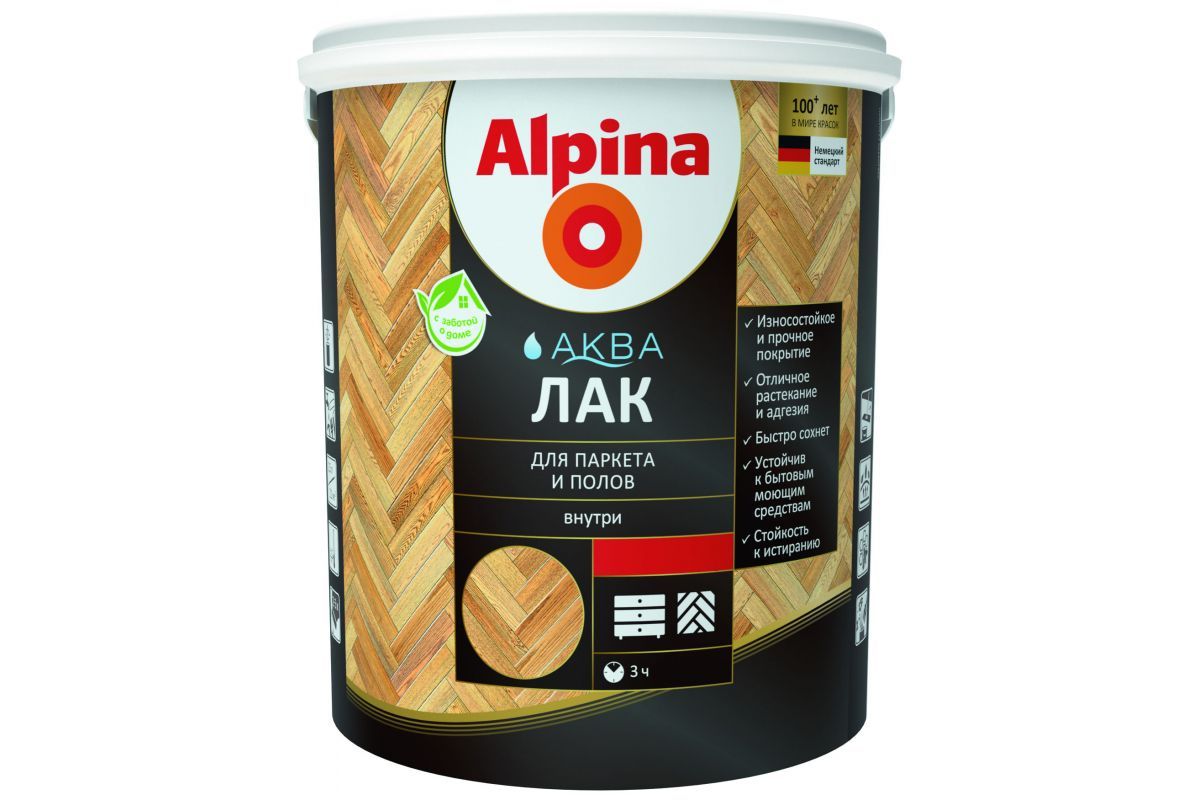 лак для мебели alpina