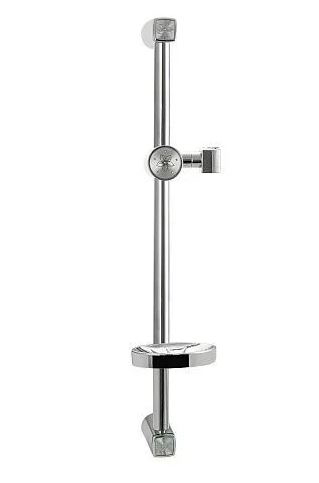 Стойка душевая металлическая с мыльницей БЕЗ ЛЕЙКИ и ШЛАНГА RUSSIAN-MOSCOW (900)