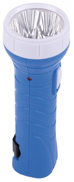 Аккумуляторный светодиодный фонарь 5 LED с прямой зарядкой Smartbuy, синий (SBF-99-B) 1/150