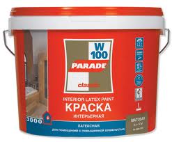 Краска латексная PARADE W100 2,5л