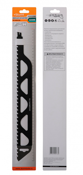 Полотно для сабельной пилы Sturm! ГАЗАБЕТОН 455/12,5мм 9019-03-S2243НМ