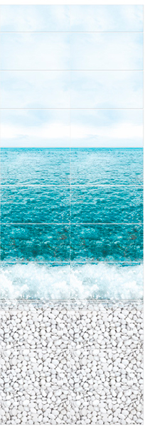 Панель ПВХ Панда Море 03550 2,7х0,25 м (фон)
