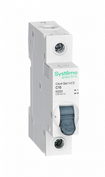 ВА С10А 1P 4.5kA 230В Systeme C9F34110