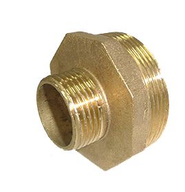 Ниппель переходной бронзовый (МОНОЛИТ) 25Н*40Н