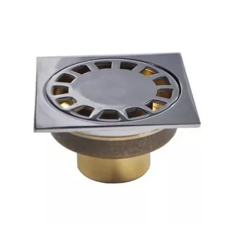 Трап латунный 150*150 вых50мм вертикальный САНАКС (00055)