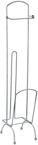 Стойка напольная с держат. д/туалет. бумаги 4рул. СТ069