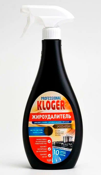 Средство Kloger д/плит и СВЧ 0,5л 255076