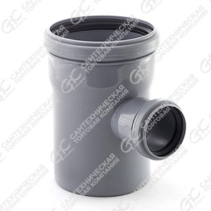 Тройник канализационный "RTP" (110х110х75х45°)