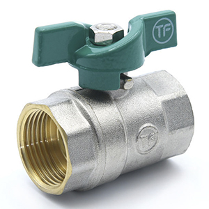 Кран шаровый d15(1/2) В/В бабочка THERMOFIX серия1000 (1015.04)