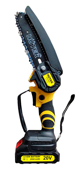 Пила цепная аккум. Huter ELS-20Li-2K (2АКБ, ЗУ, кейс) 70/10/23