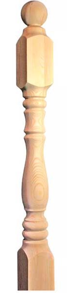 Столб начальный хвоя 1 тип 90х90х1200 б/с