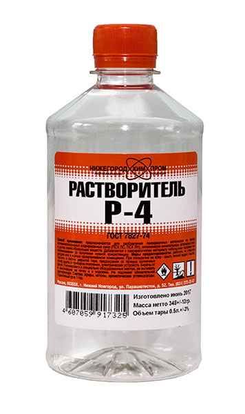Растворитель Р-4 0,5л 25 шт. НижНовгород