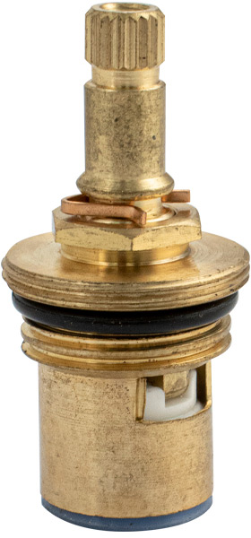 Кранбукса 1/2 м.к. п/руч.крест.латунь (12) (00077)