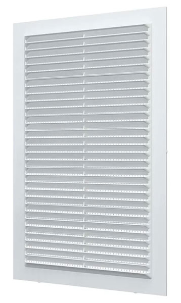 Решетка вентиляционная С сетка 185х285 пластик ERA