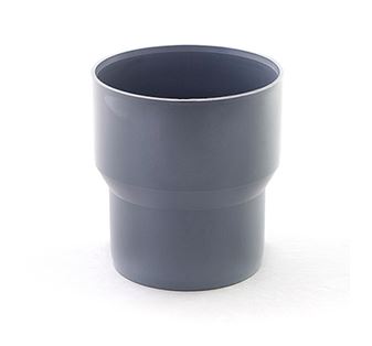 Муфта канализационная ПЕРЕХОДНАЯ с пвх на чугун d124*110 "RTP" (80)