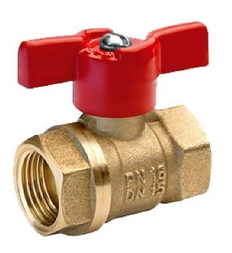 Кран шаровый (БОЛОГОЕ) 20 бабочка в/в