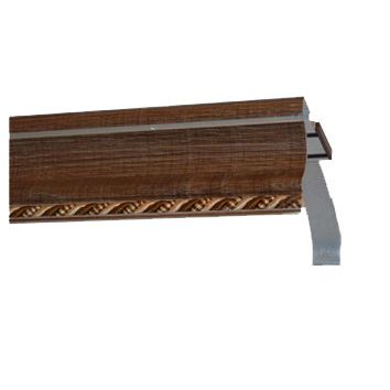 Карниз АМЕ 25 ПМК 4,0 Дуб Красно-коричневый