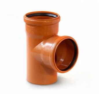 PP Тройник для наружной канализации PRO AQUA TERRA 110x110/87,5