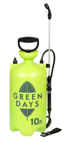 Опрыскиватель 10л GREEN DAYS