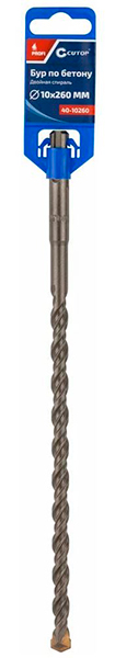 Бур/бетону CUTOP SDS-PLUS 10х260мм 40-10260