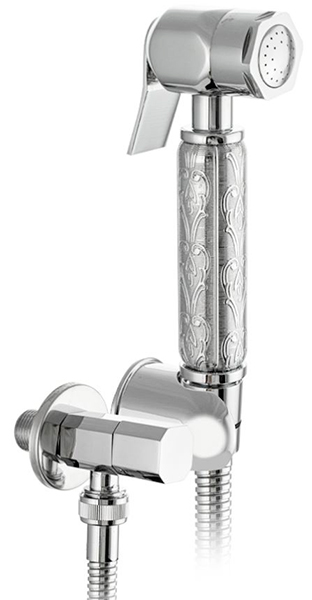 Гигиенический душ НАБОР MAGNUS (шаровый кран, лейка, шланг) (2055)