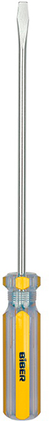 Отвертка СТАНДАРТ  SL 6 *150мм  85576  БИБЕР