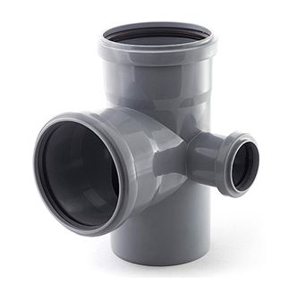 Крестовина канализ. двухплоскостная "RTP" - правая (110х110-90°/50-90°) (6457)