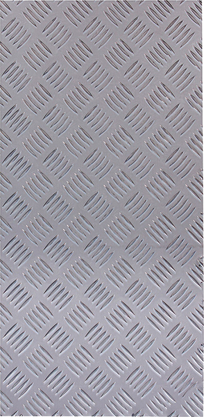 Лист алюминиевый АМг2 1,5х300х600 Рифленный