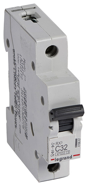 Выключатель автоматический LEGRAND RX3 1/32 C 4,5kA 419667