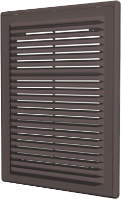 Решетка 2323С кор, вентиляционная вытяжная АБС 234х234, кор.