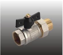 Кран шаровый FRAP/MASTER d20(3/4) Н/Н бабочка