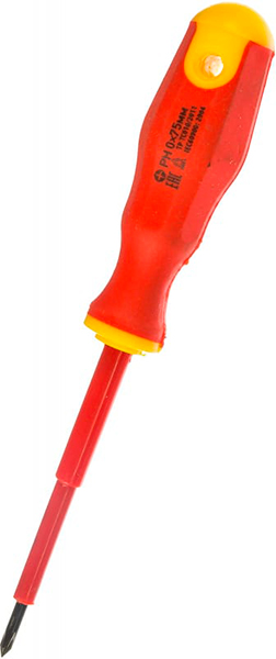 Отвертка 1000В PH0 Сибртех 12934