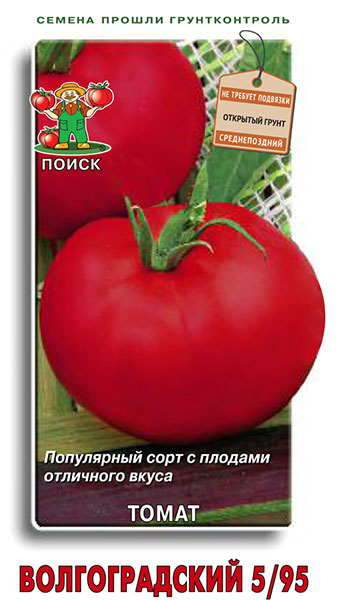 Семена Томат Волгоградский 5/95, 0,1 г Поиск