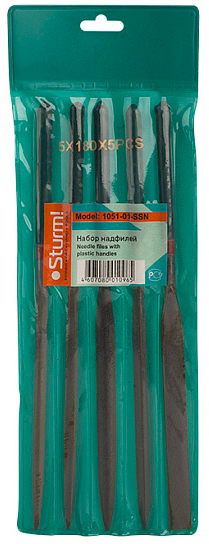 Надфиля 5шт Sturm! 1051-01-SSN