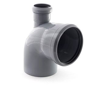 Отвод канализационный с фронт. патрубком 90 кан d110/50 "RTP"