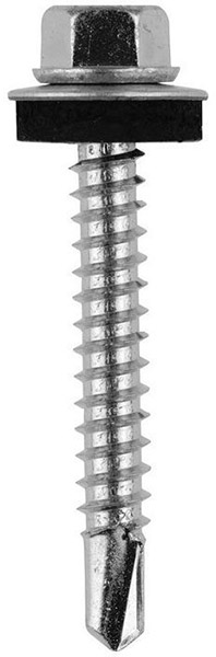 5,5х76 саморез кров.с шайб.с рез.прокл.(100)
