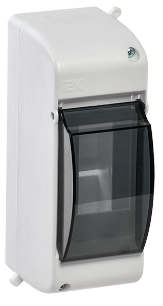 KREPTA 3 Корпус пластиковый КМПн 2/2 IP30 белый IEKMKP42-N-02-30-20