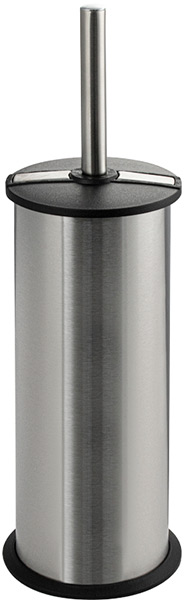 Ерш для унитаза напольный круглый с полоской (301)