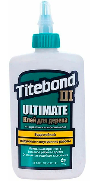 Клей Titebond III Ultimate повышен. влагост. 0,237л /уценка