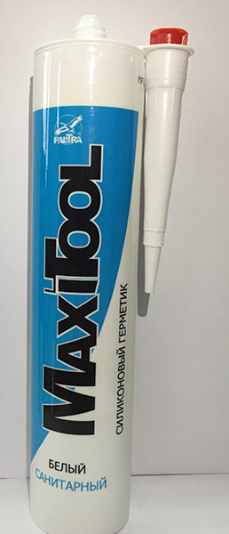 Герметик Maxi Tool санитарный силиконовый белый 260 мл