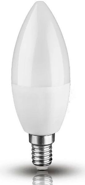 Лампа светодиодная C37-101 8W 6000K E14 тм "iSvet"