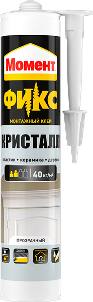 Клей Момент FIX Кристалл 265гр  2572945