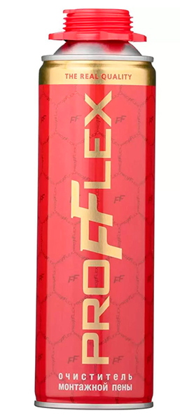 Очиститель монтажной пены PROFFLEX (374 гр) 1/12