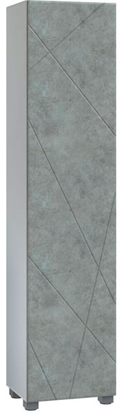 VIGO GEOMETRY 450 Пенал БЕТОН (pn.GEO.45 бетон)